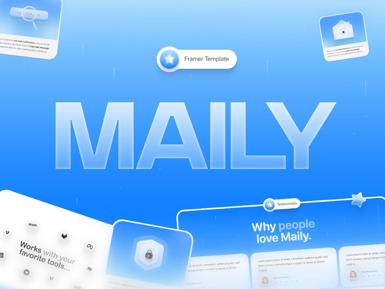 Maily - Modern SaaS Template - Image 4