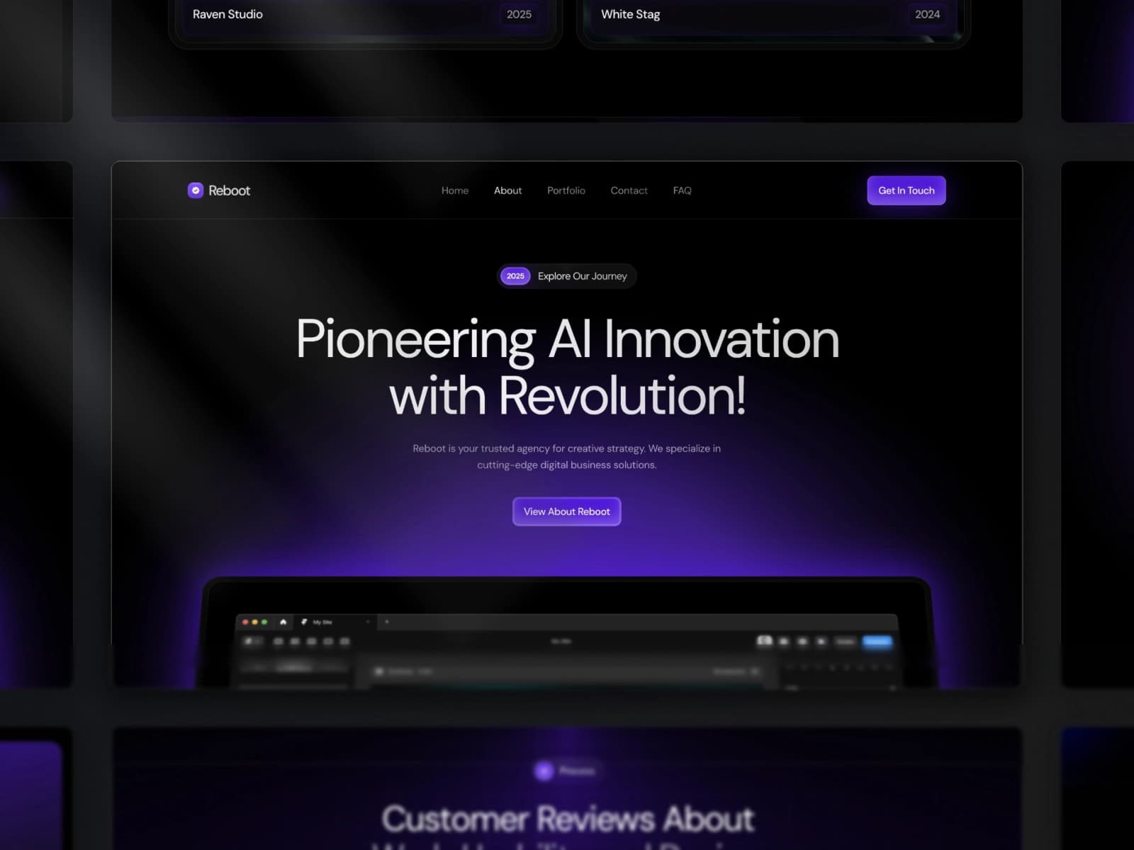 Nubien — AI Agency & Portfolio Landing Page - Image 3