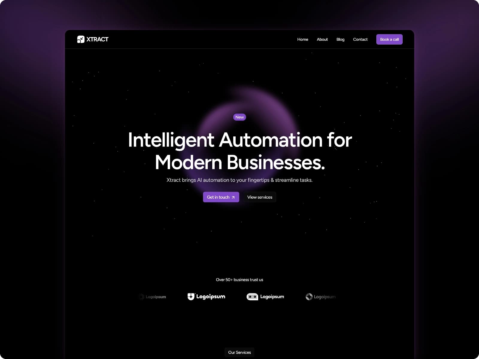 Xtract — AI Automation Agency Template - Image 1